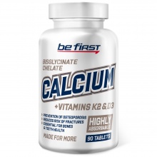  Be First Calcium bisglycinate chelate + K2 + D3 90 