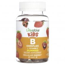  Lifeable Vitamin Kids B + Vitamin C 60 