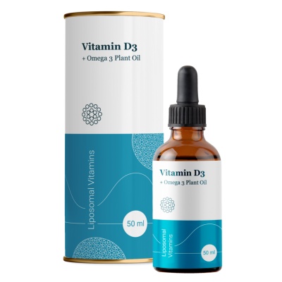  Liposomal Vitamin D3 OMEGA PLANT OIL 50 